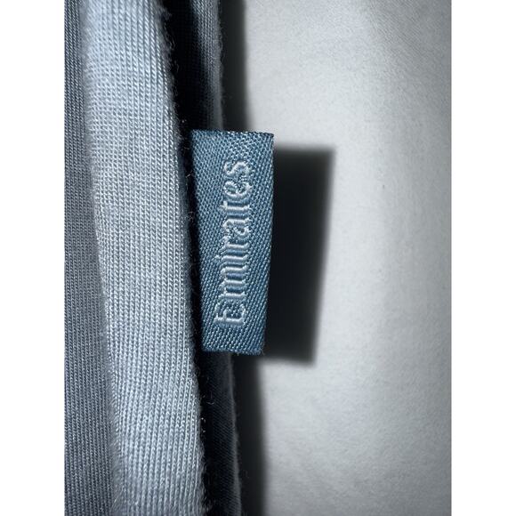 Emirates Business Class 2 pc Loungewear Pajamas S/M Unisex Blue Grey Modal Soft - Picture 6 of 16